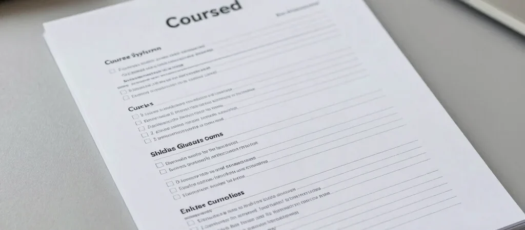 Read a Course Syllabus Before Paying